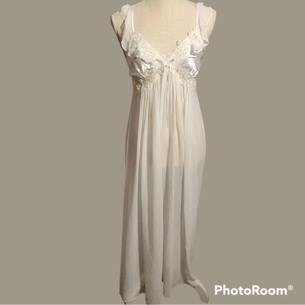 Beaded ivory bridal gown